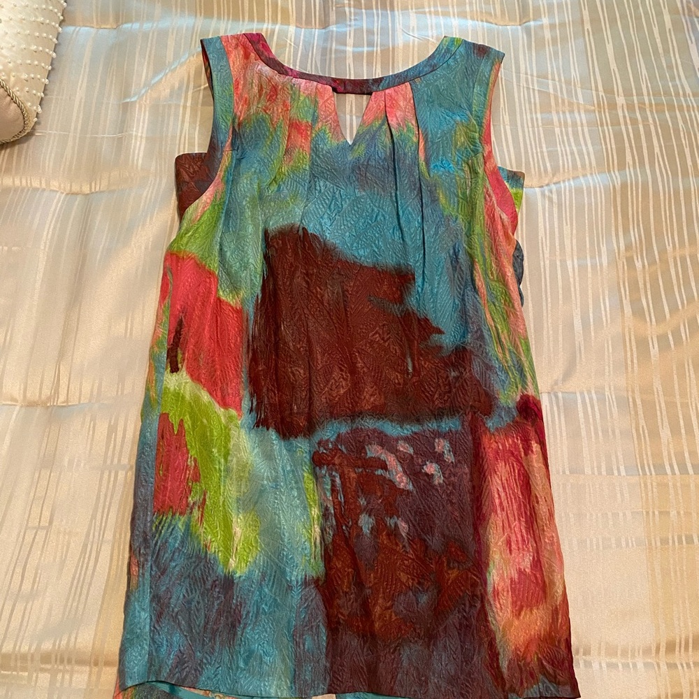 Multi Color Tracy Reese Shift Dress